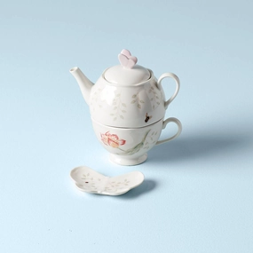 Butterfly Meadow 3-Piece Tea Setmodern kitchen decor ,kitchen dinner set ,dinnerware 