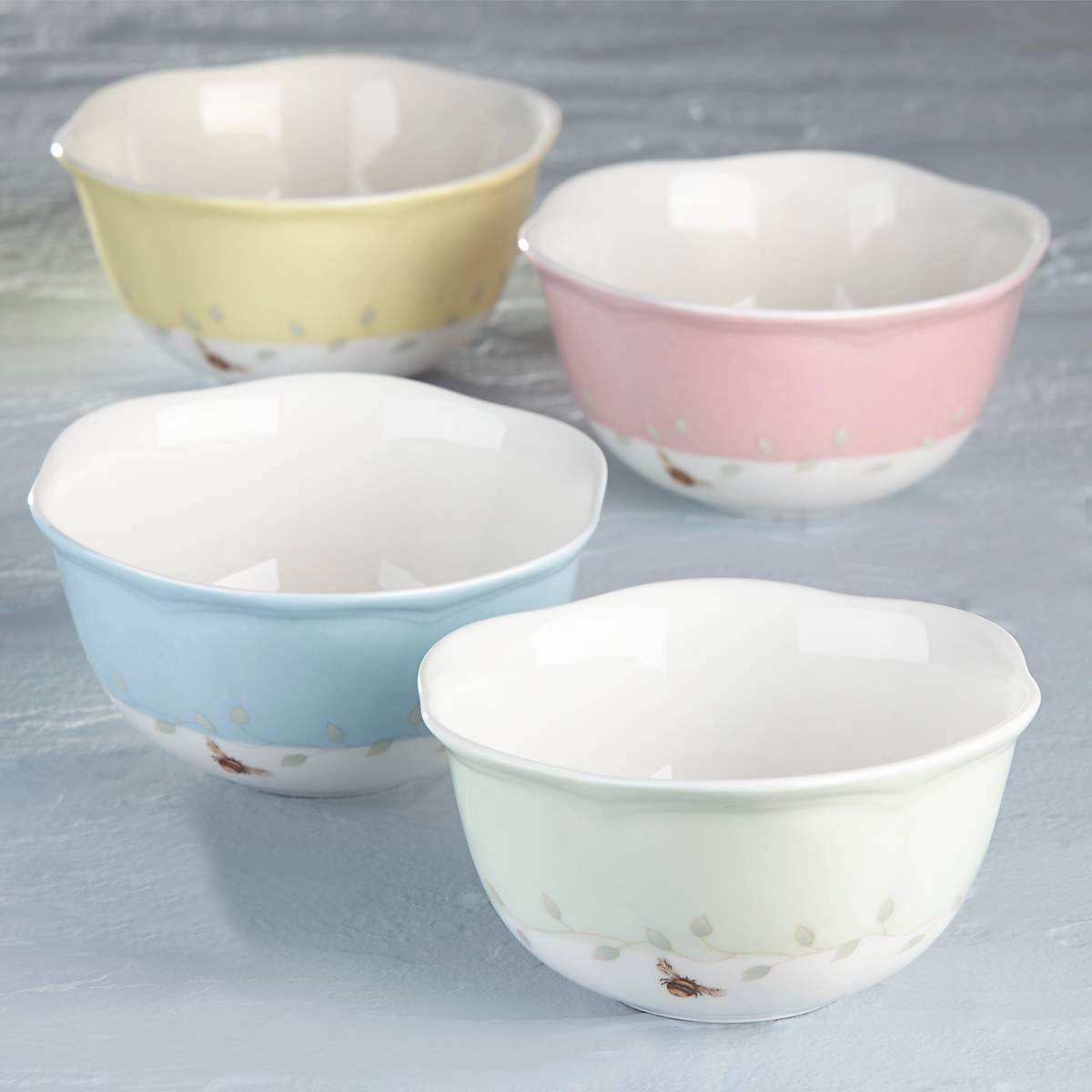 Butterfly Meadow 4-Piece Bowl Set