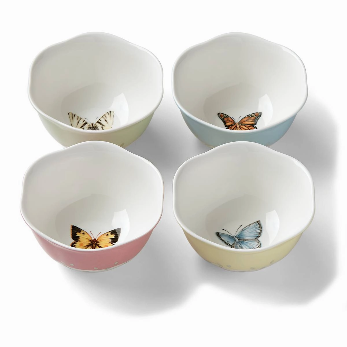 Butterfly Meadow 4-Piece Bowl Set