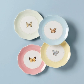 Butterfly Meadow 4-Piece Dessert Seteaster decorations ,easter centerpiece 