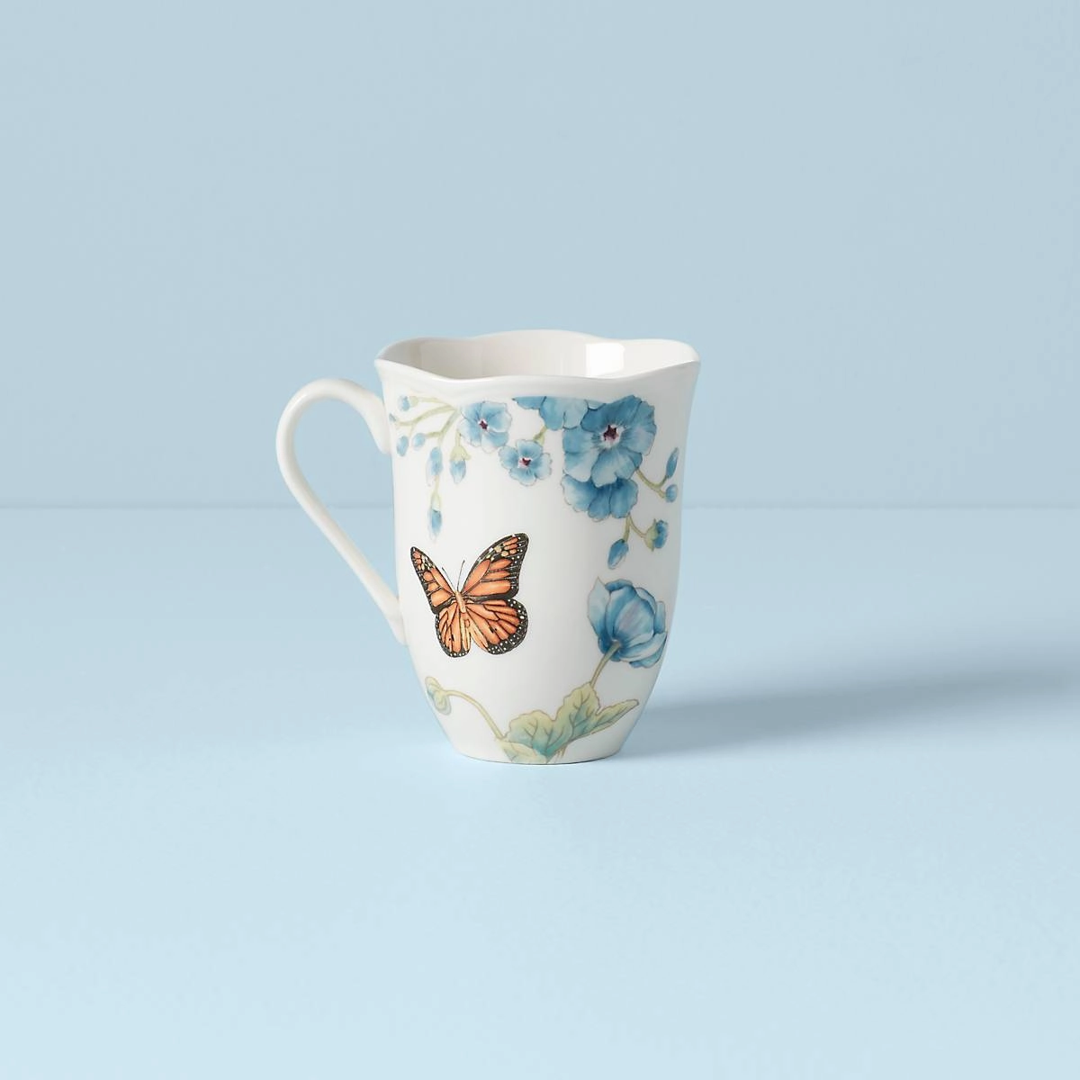 Butterfly Meadow Blue Mug
