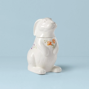 Butterfly Meadow Bunny Cookie Jarmodern kitchen decor ,kitchen dinner set ,dinnerware 