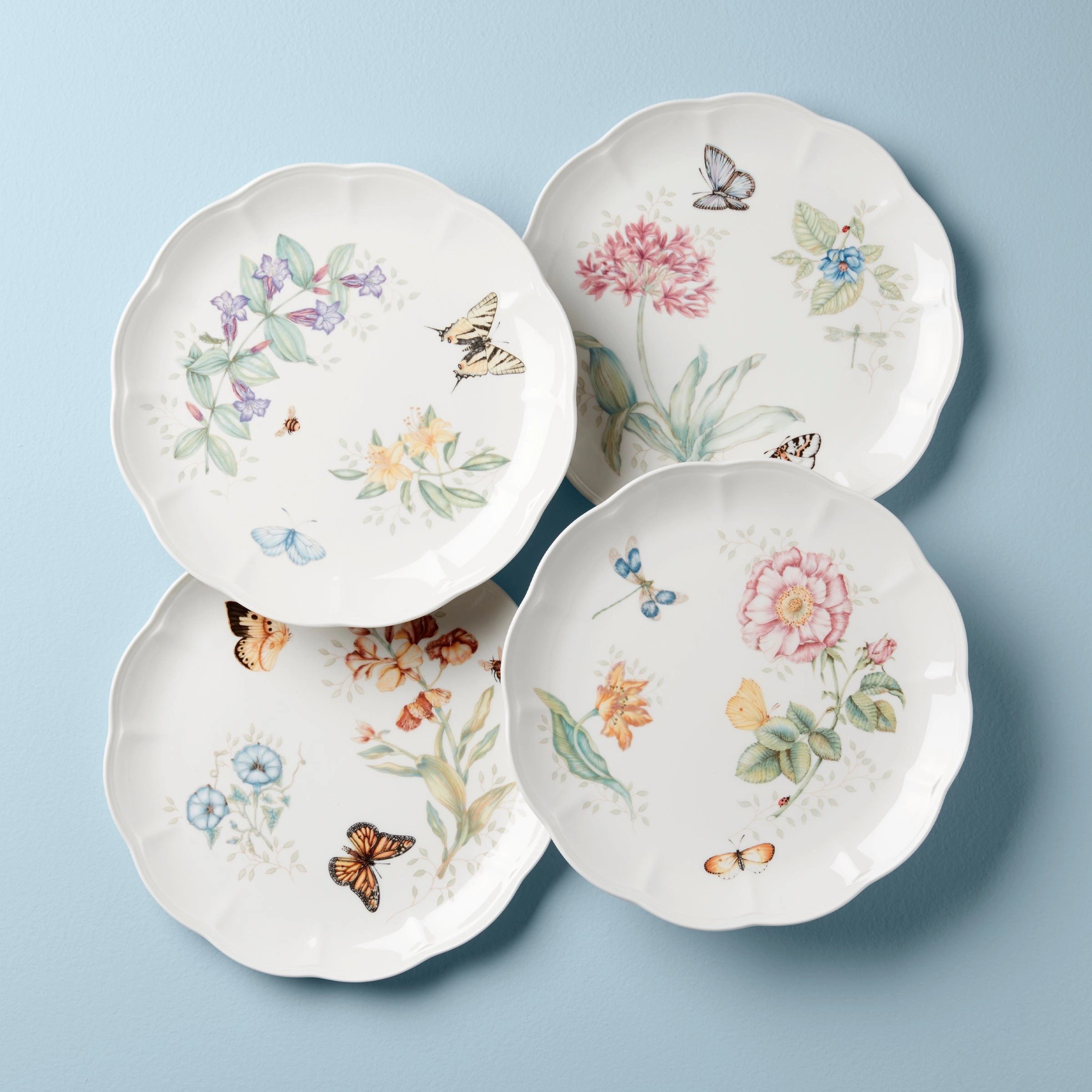 Butterfly Meadow Dinner Plates - Set of 4modern kitchen decor ,kitchen dinner set ,dinnerware 