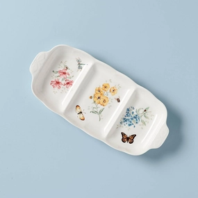 Butterfly Meadow Divided Serving Dishmodern kitchen decor ,kitchen dinner set ,dinnerware 