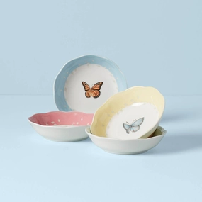 Butterfly Meadow Fruit Bowls - Set 4modern kitchen decor ,kitchen dinner set ,dinnerware 