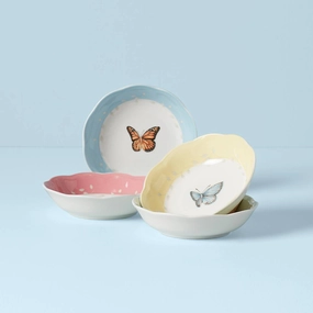 Butterfly Meadow Fruit Bowls - Set 4easter decorations ,easter centerpiece 
