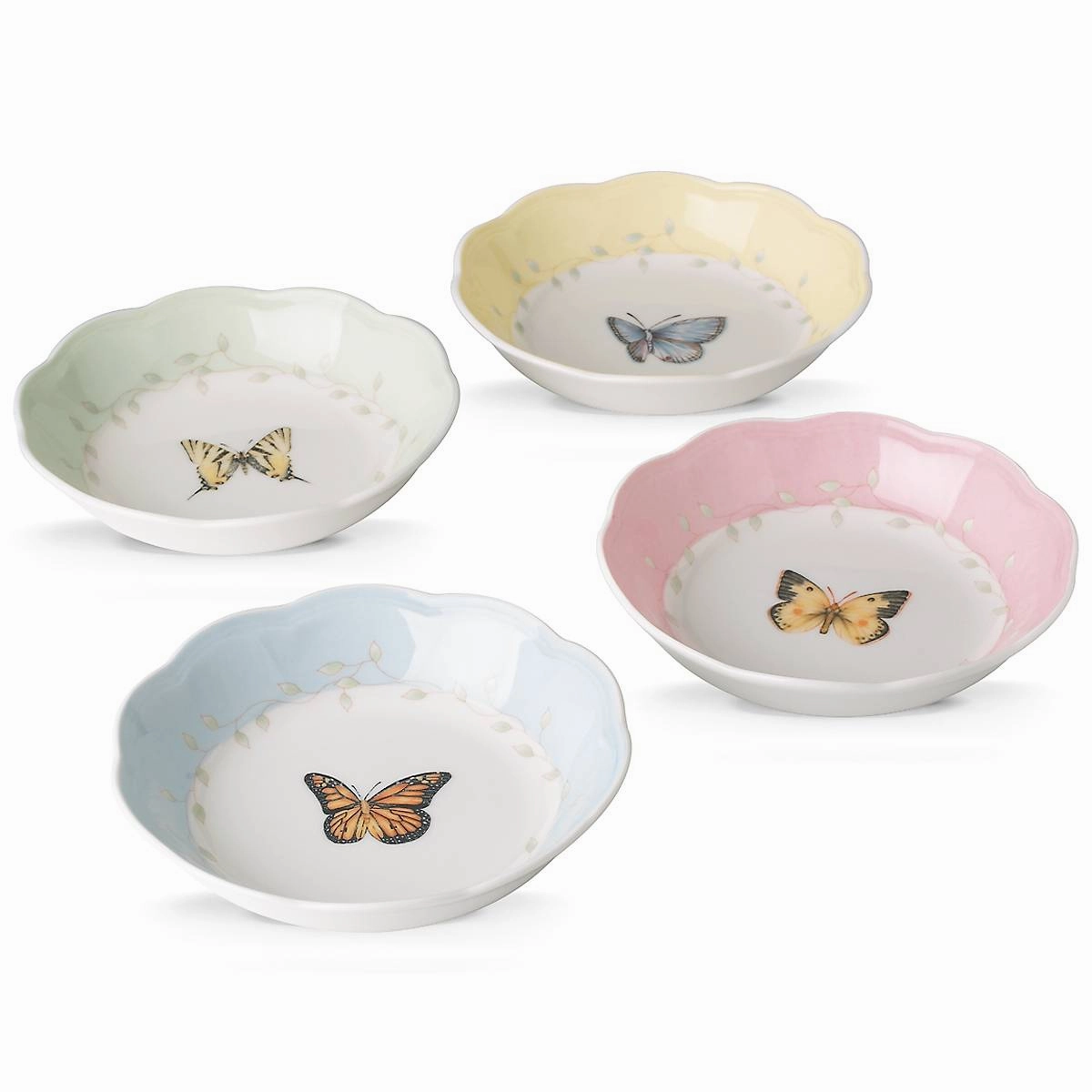 Butterfly Meadow Fruit Bowls - Set 4