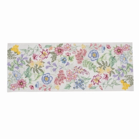 Butterfly Meadow Garden Embroidered Centerpieceeaster decorations ,easter centerpiece 
