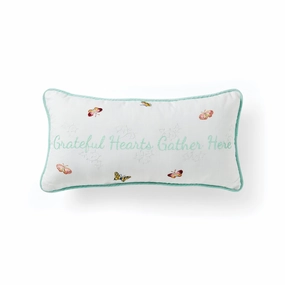 Butterfly Meadow Live Well Pillow 10X20home decor ,wall decor 