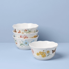 Butterfly Meadow Melamine All-Purpose Bowls - Set of 4easter decorations ,easter centerpiece 