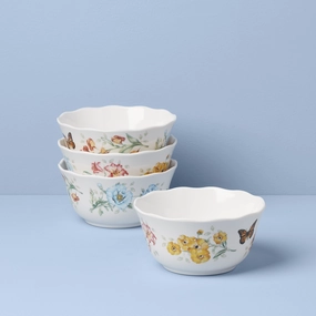 Butterfly Meadow Melamine All-Purpose Bowls - Set of 4summer decor ,outdoor summer decor 