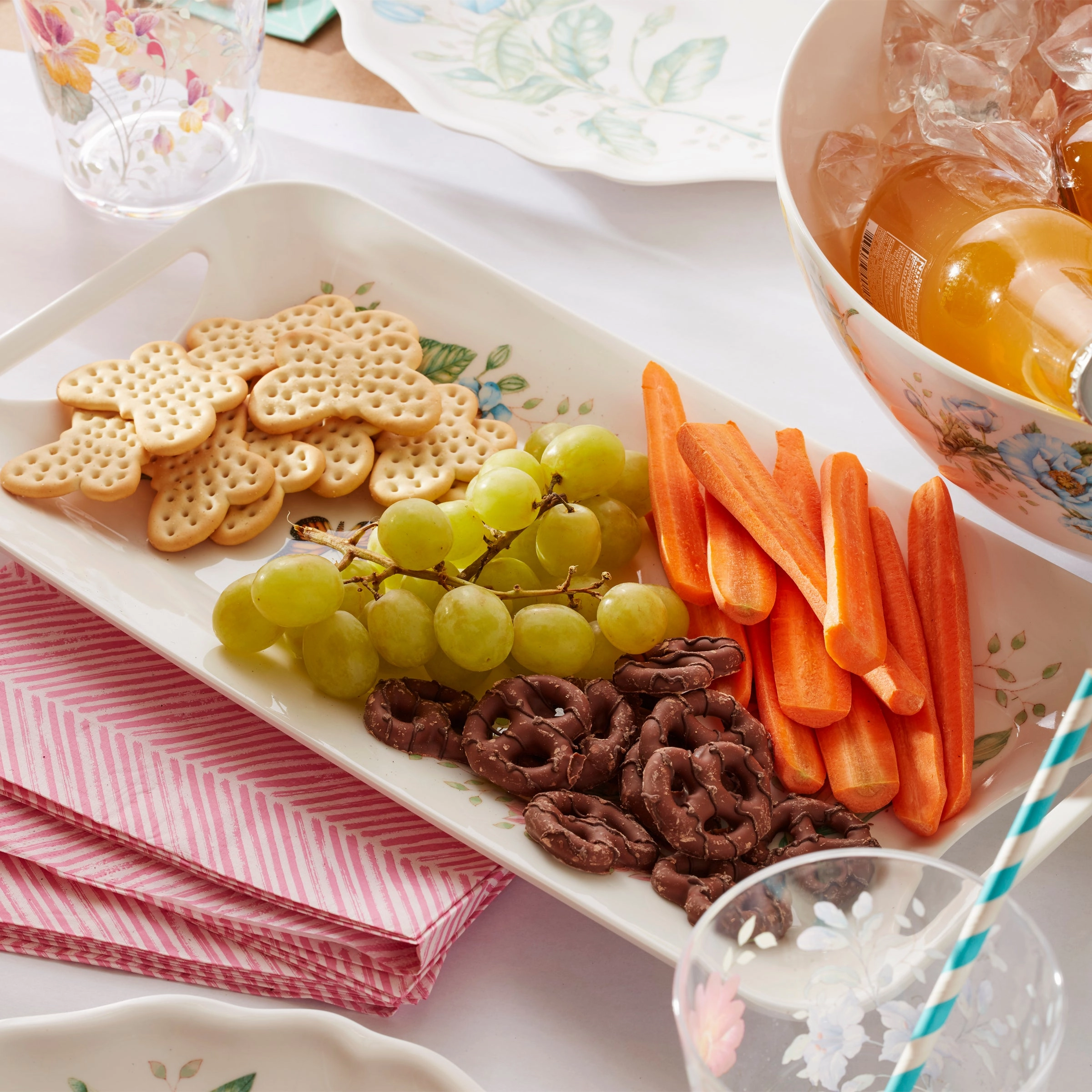 Butterfly Meadow Melamine Hors d'Oeuvres Tray