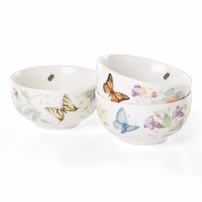 Butterfly Meadow Mini Bowls - Set of 3modern kitchen decor ,kitchen dinner set ,dinnerware 