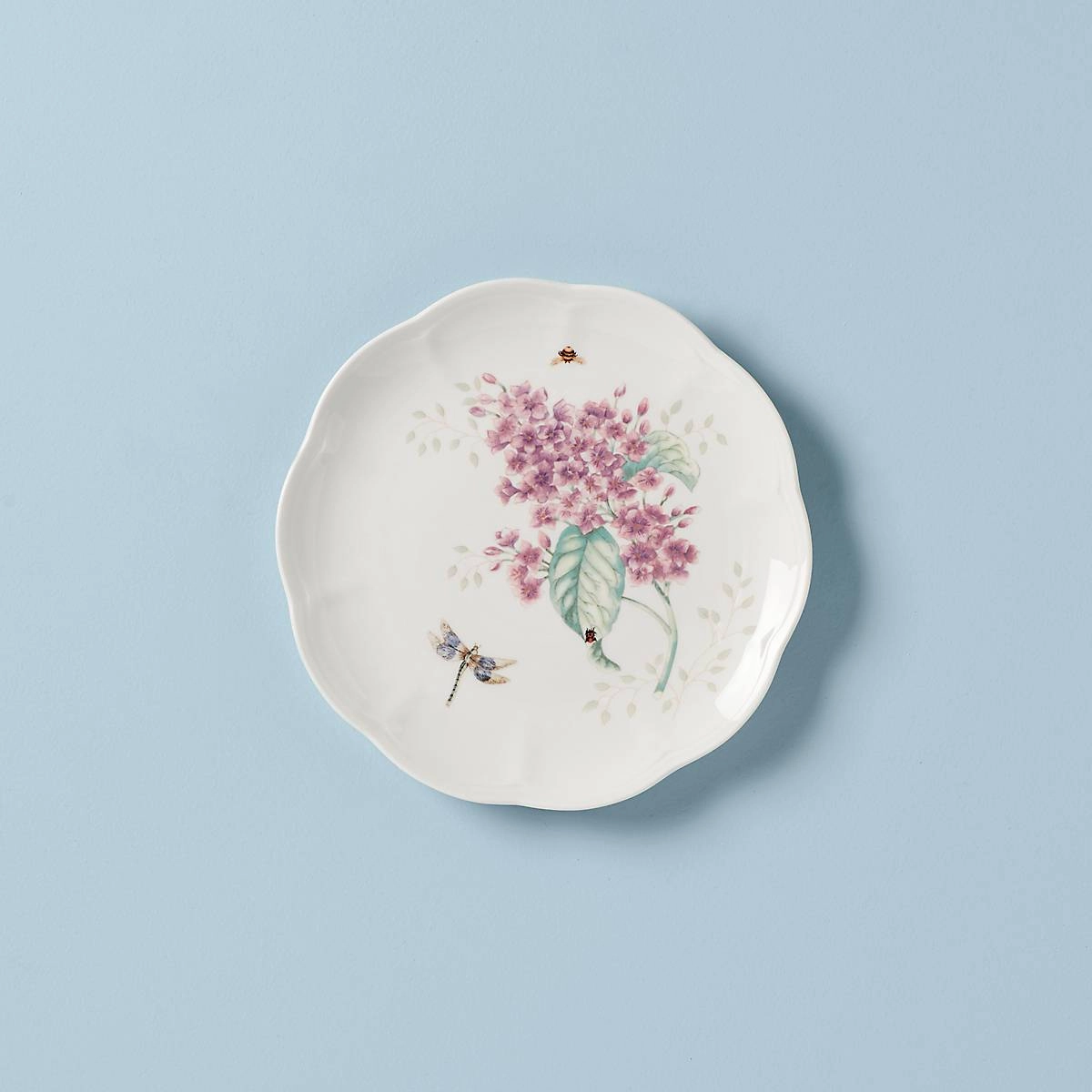 Butterfly Meadow Orange Sulphur Accent Platemodern kitchen decor ,kitchen dinner set ,dinnerware 