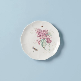 Butterfly Meadow Orange Sulphur Accent Platemodern kitchen decor ,kitchen dinner set ,dinnerware 