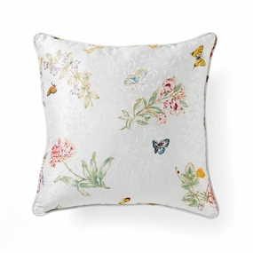 Butterfly Meadow Pillow 18X18easter decorations ,easter centerpiece 