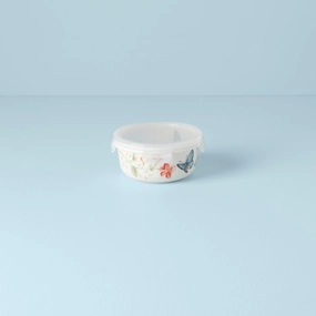 Butterfly Meadow Small Round Containermodern kitchen decor ,kitchen dinner set ,dinnerware 