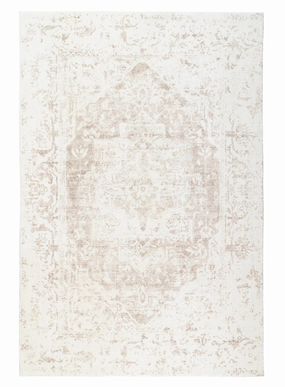 Cabanela Cream and Beige Distressed Washable Rugmodern color block patchwork rug