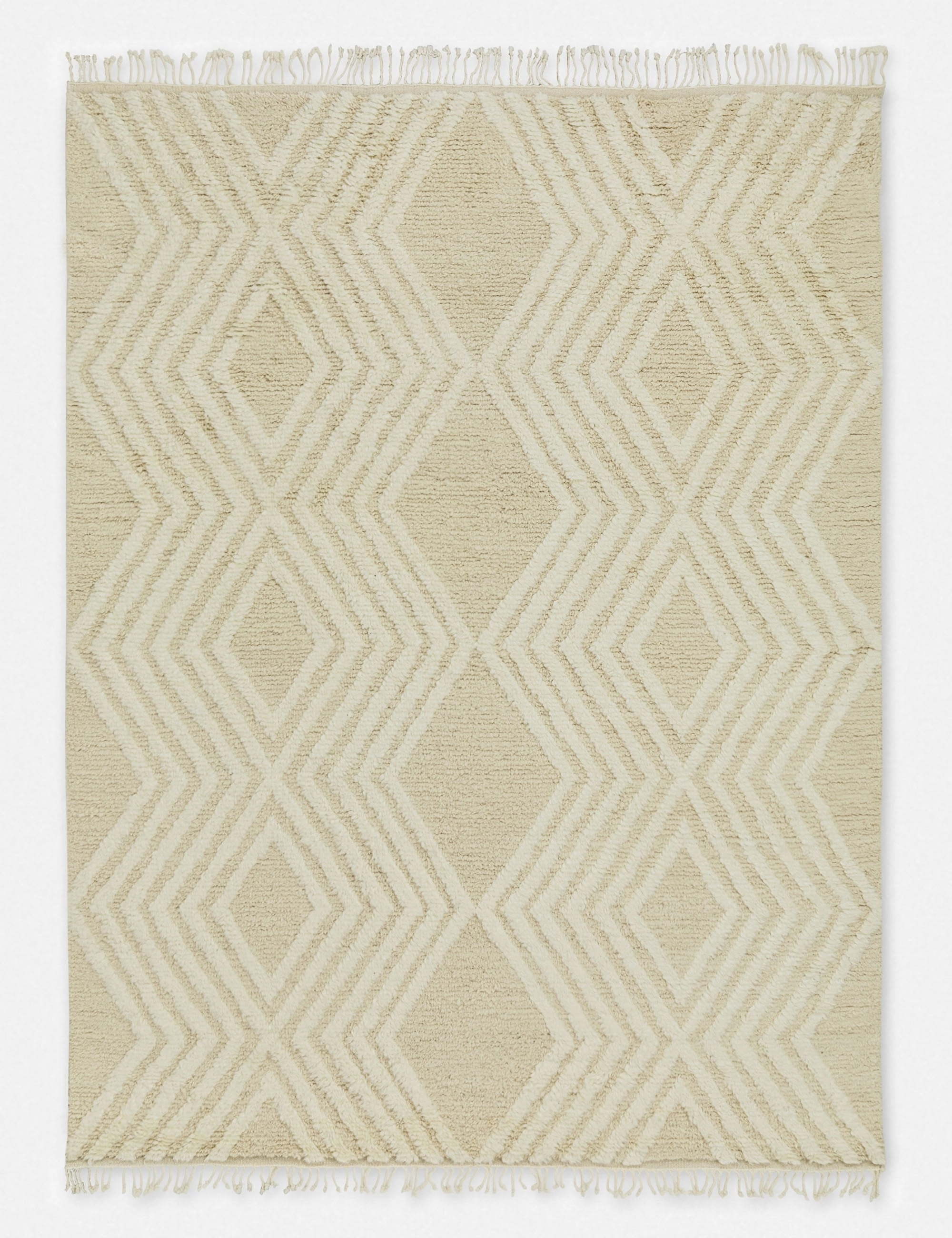 Cabin Wool Rug by Jenni Kaynemodern color block patchwork rug