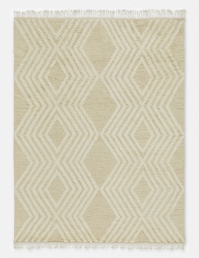 Cabin Wool Rug by Jenni Kaynemodern color block patchwork rug