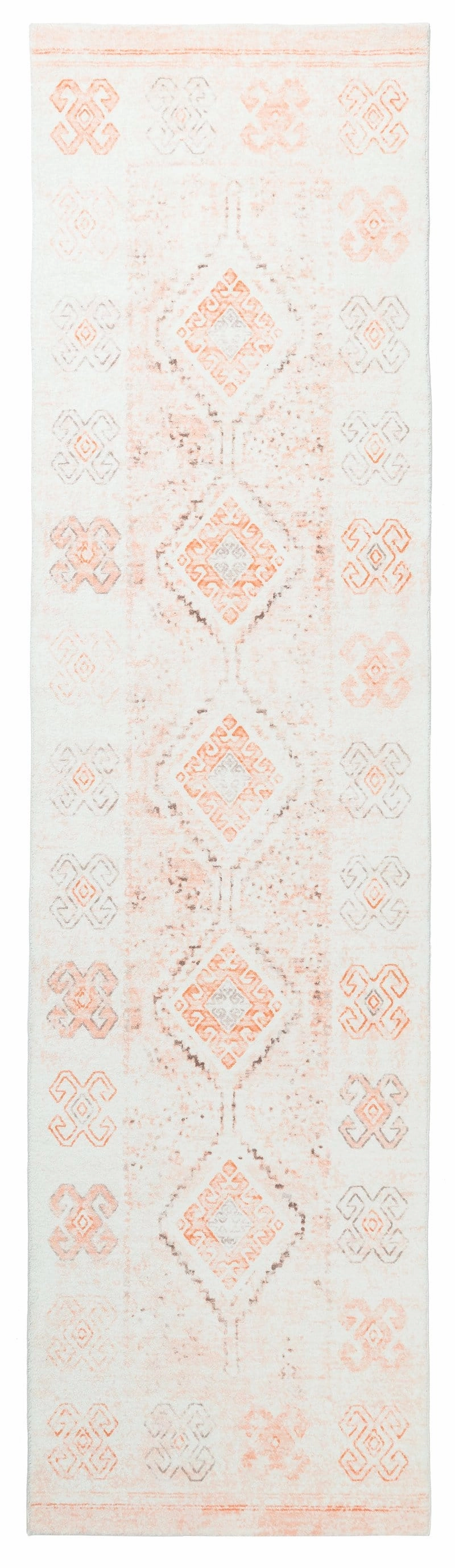 Caitlin Orange Washable Runner Rug *NO RETURNS UNLESS FAULTYmodern color block patchwork rug