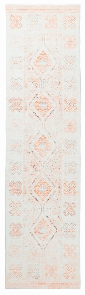 Caitlin Orange Washable Runner Rug *NO RETURNS UNLESS FAULTYmodern color block patchwork rug