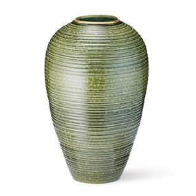 Calinda Tapered Vase Forest Green - 14" Tallnordic minimalist vase