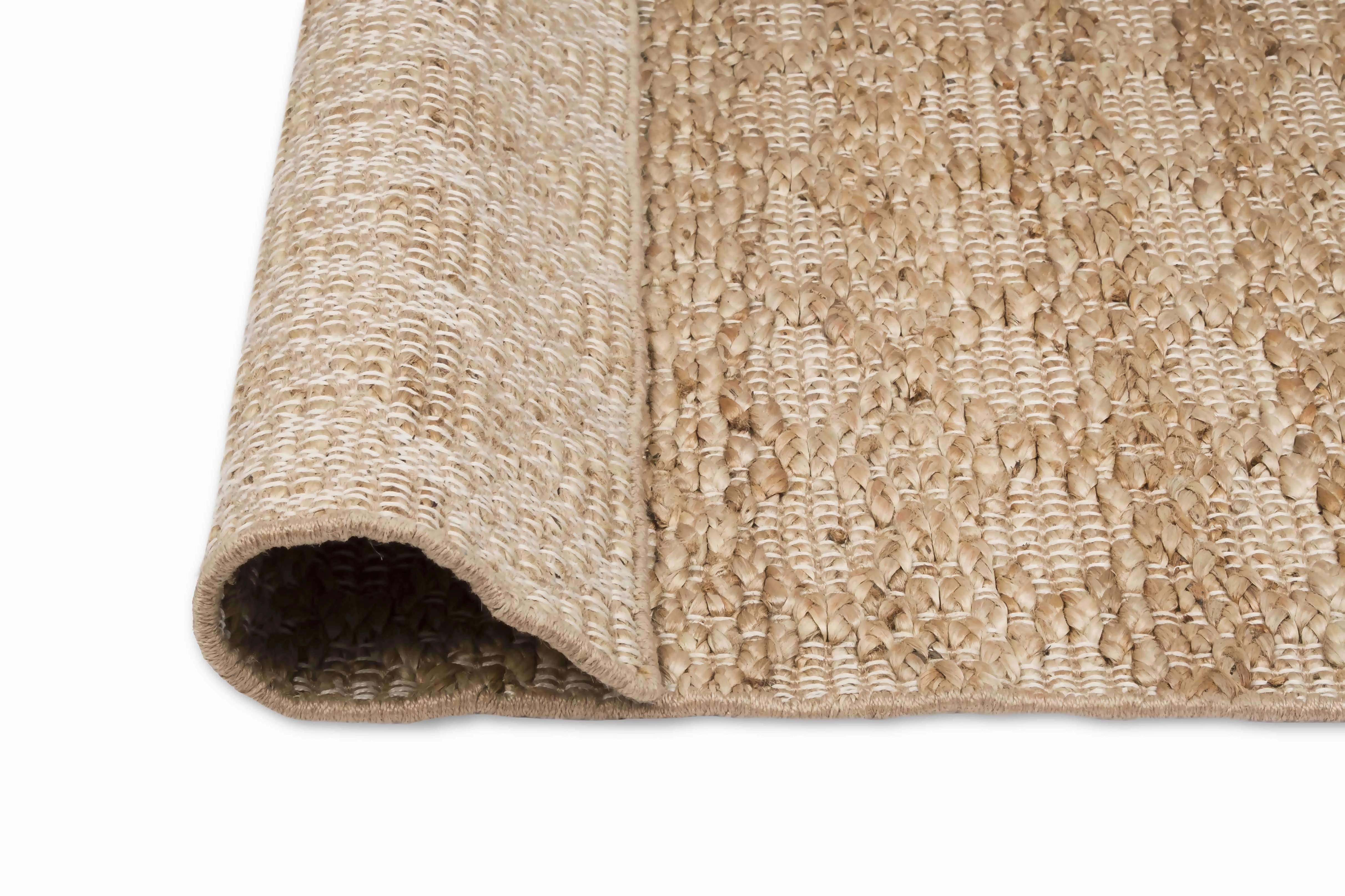 Callie Tribal Natural Diamond Jute Runner Rug *NO RETURNS UNLESS FAULTY