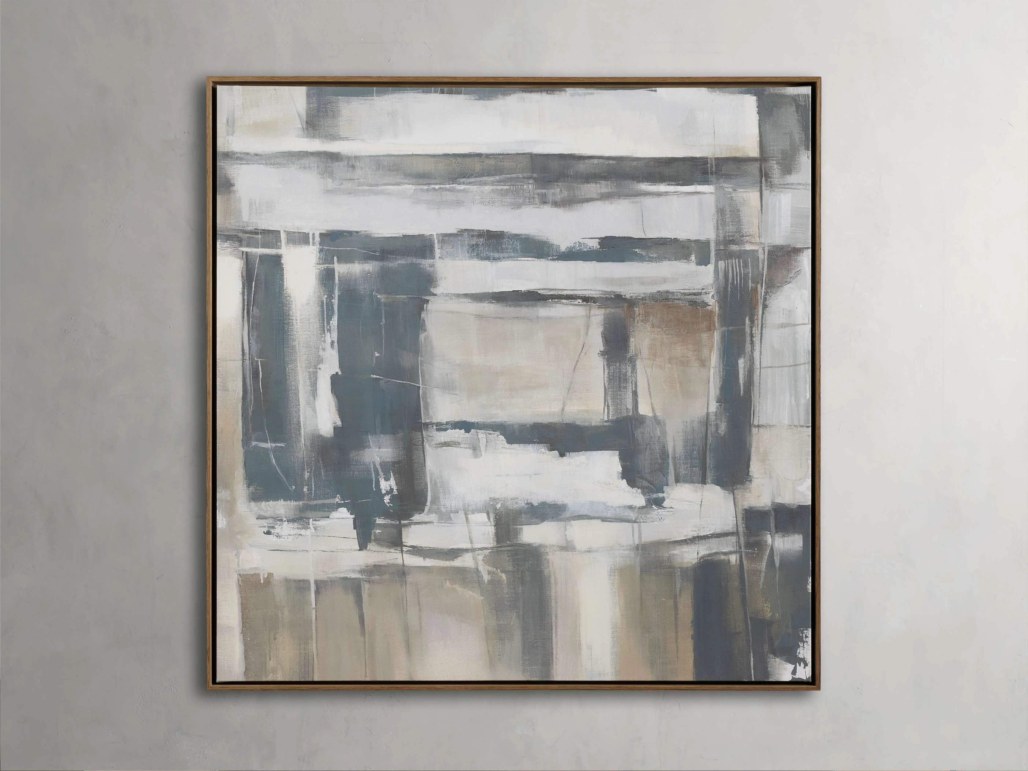 Calm Layers II Framed Printnordic style wall decor