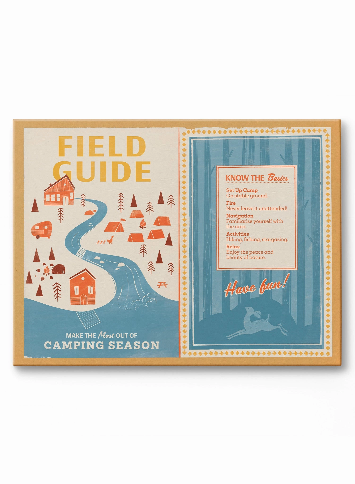 Camping Season, Canvasindoor decorative canvas print
