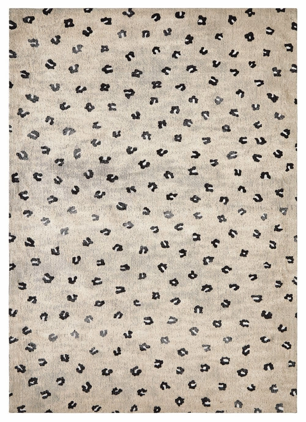 Candice Beige Leopard Animal Pattern Rug *NO RETURNS UNLESS FAULTYmodern color block patchwork rug