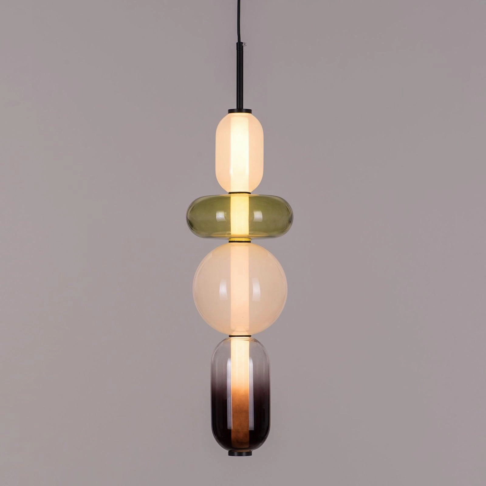 Candied Glass Combo Pendant Light