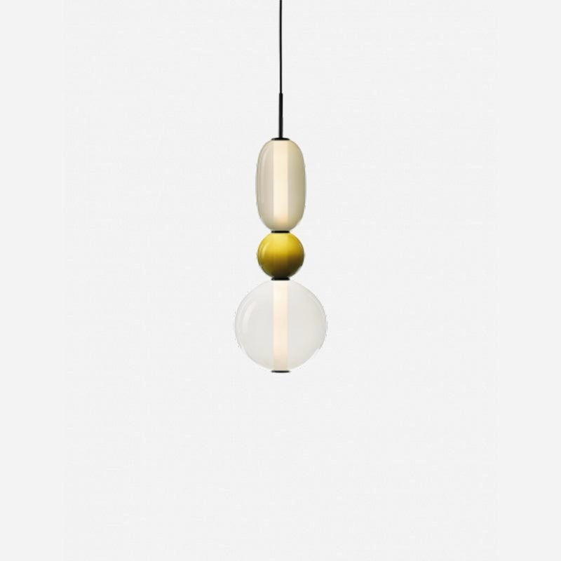 Candied Glass Combo Pendant Light