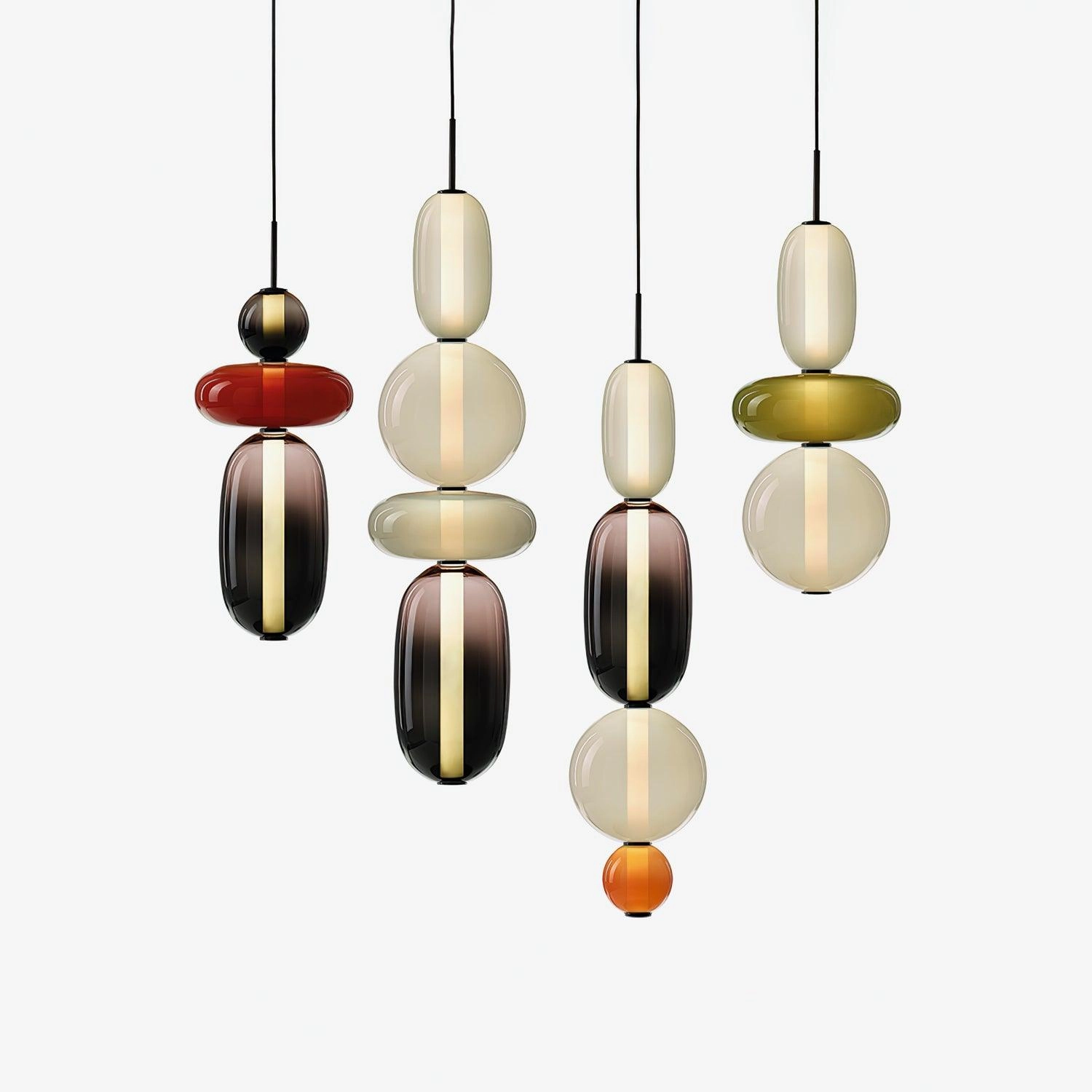 Candied Glass Combo Pendant LightScandinavian pendant light ,modern chandelier 