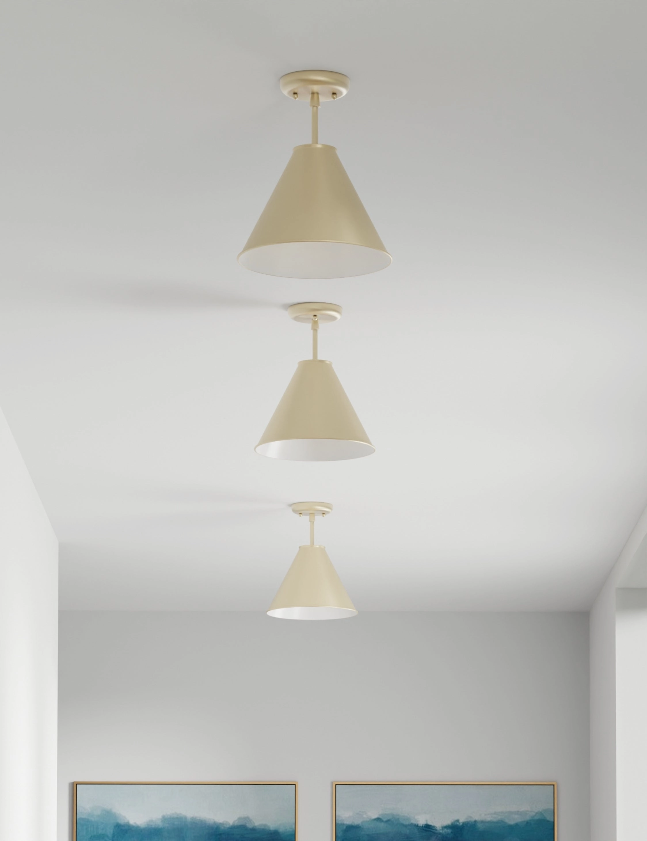 Cannon Semi-Flush Mount Light
