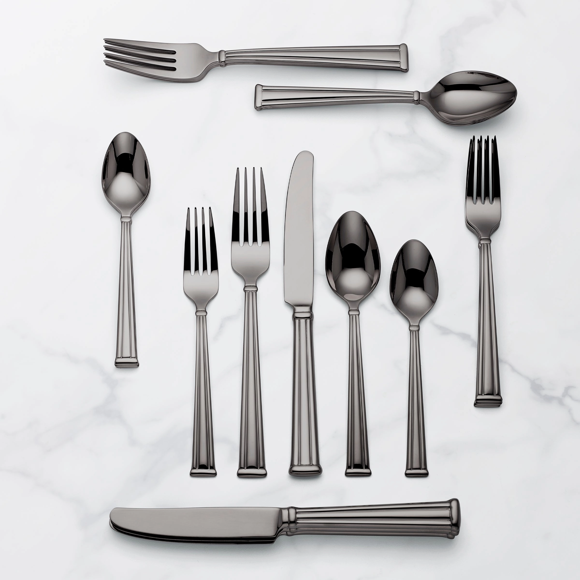 Cantwell Graphite 20 Piece Flatware Set