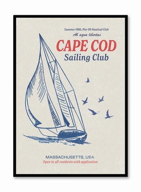 Cape Cod Sailing Club, Posterpop culture themed posters