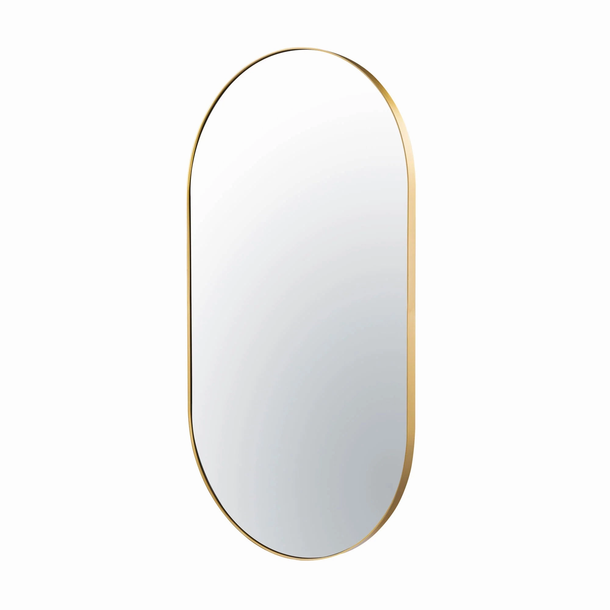 Capsule 434MI22GO 22x40 Oval Mirror - Goldwall mounted decorative mirror,full length dressing mirror