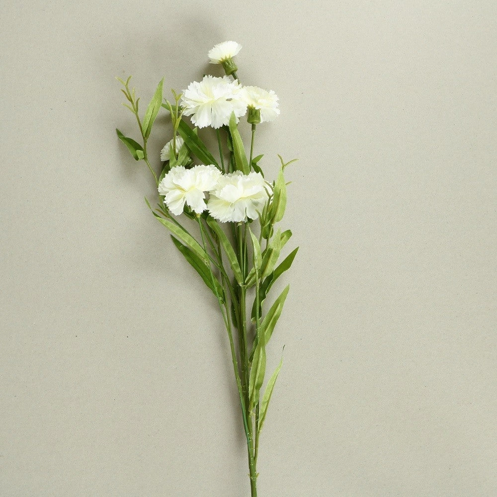 Carnation Silk Flowers - Set of 3 Stems