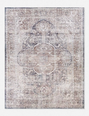 Caspian Rugmodern color block patchwork rug