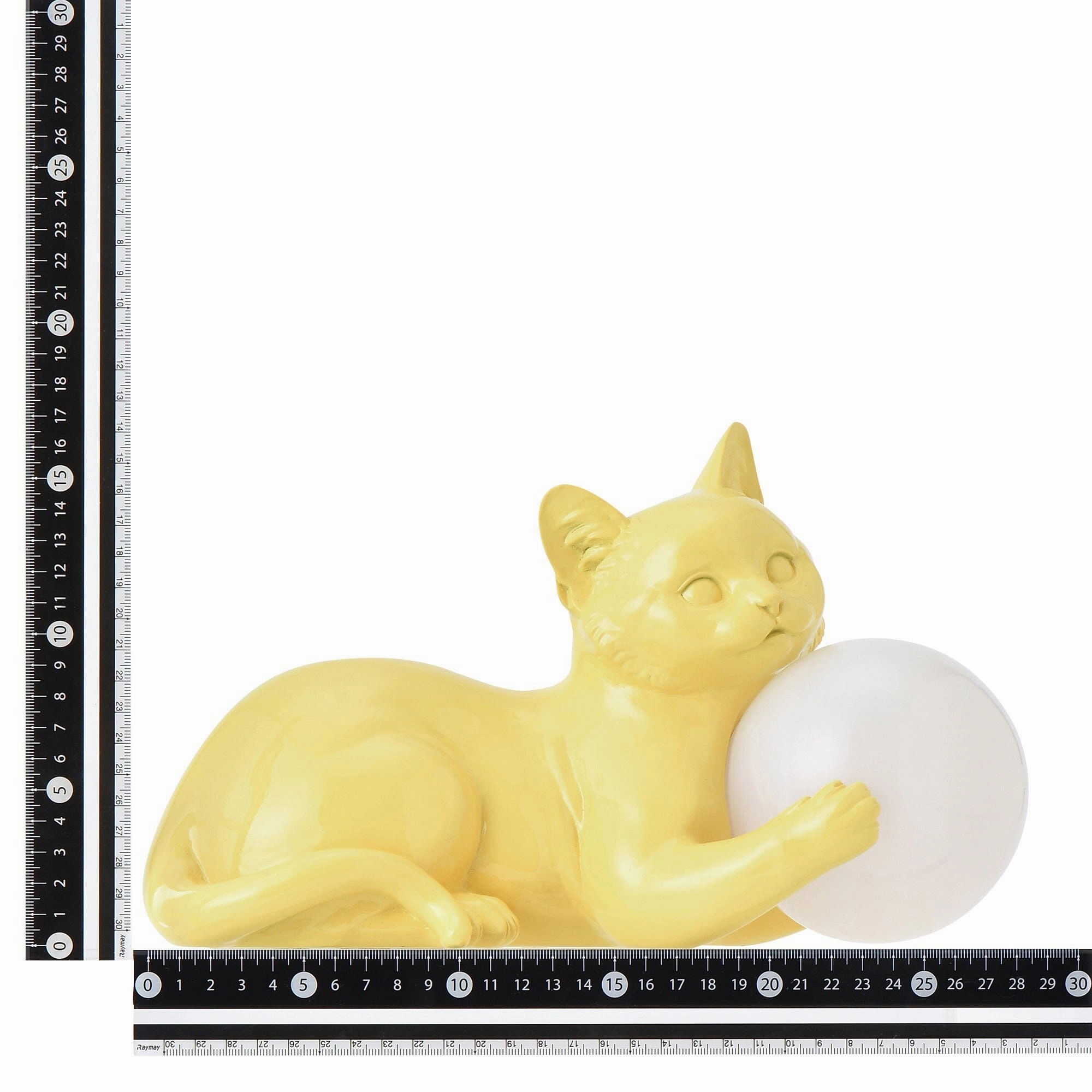 Cat Lamp Yellow
