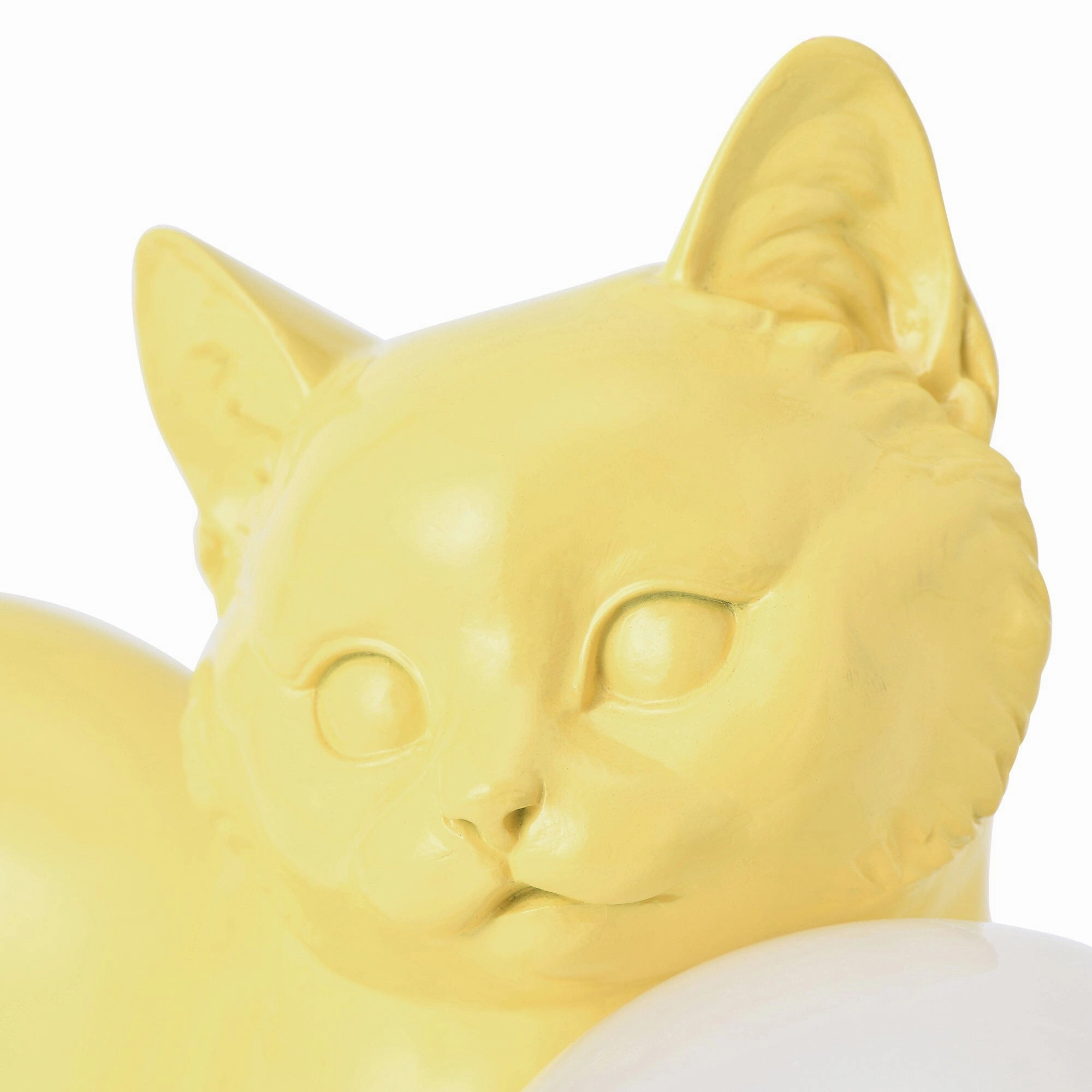 Cat Lamp Yellow