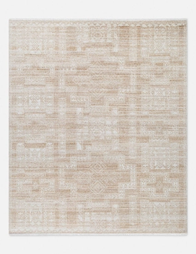 Caylee Hand-Knotted Wool Moroccan-Style Rugmodern color block patchwork rug