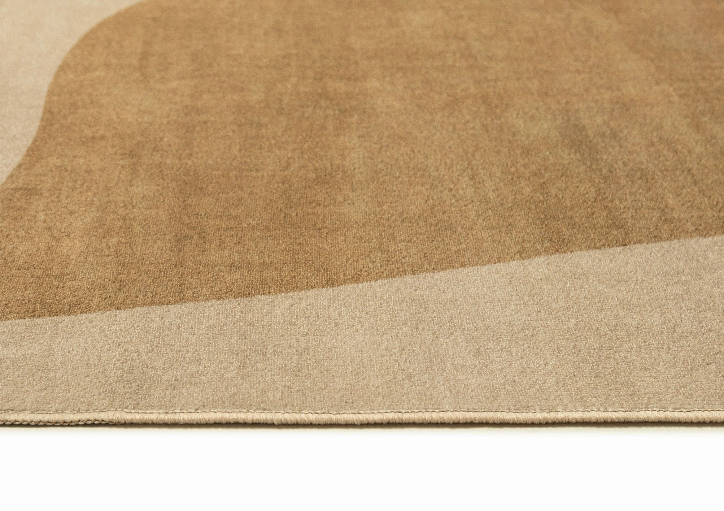 Cece Beige and Brown Botanical Washable Rug