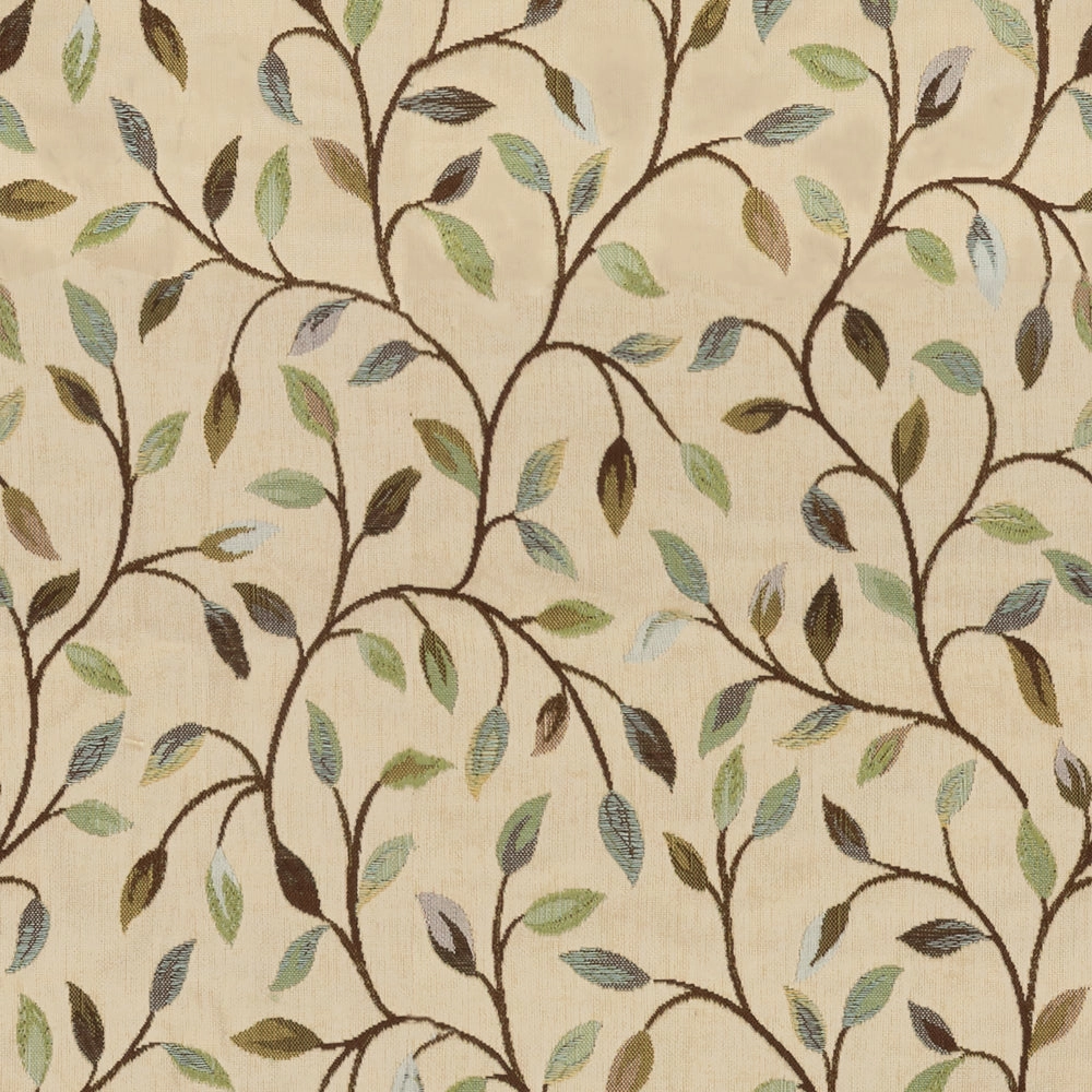 Cervino Woven Jacquard Made to Measure Curtains Aqua