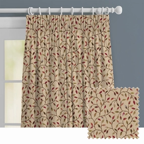 Cervino Woven Jacquard Made to Measure Curtains Elderberrybedding sets ,throw blankets 