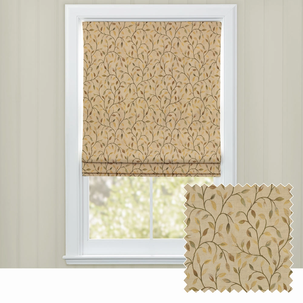 Cervino Woven Jacquard Made to Measure Roman Blinds Autumnbedding sets ,throw blankets 