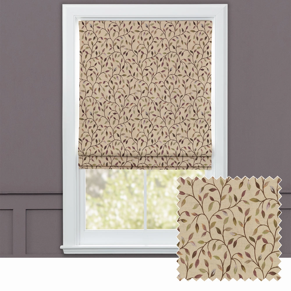 Cervino Woven Jacquard Made to Measure Roman Blinds Cream Heatherbedding sets ,throw blankets 