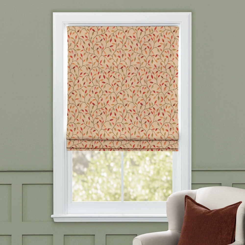 Cervino Woven Jacquard Made to Measure Roman Blinds Summer