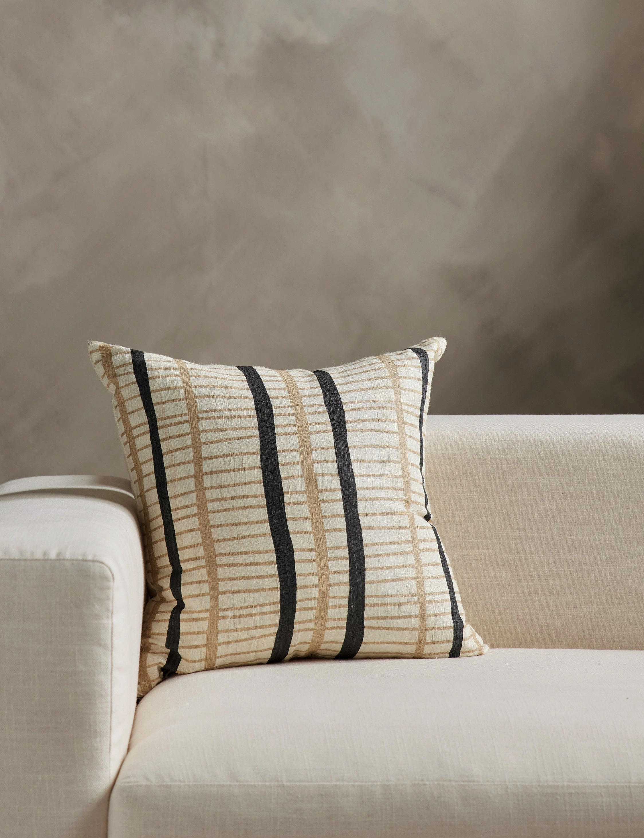 Channel Silk Pillow by Hadiya Williams